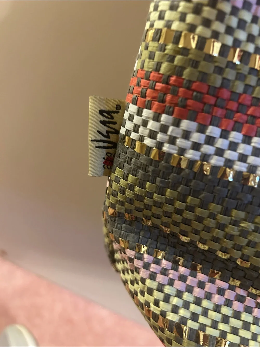 Vera Bradley grommet striped
